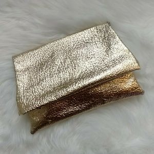 Small Gold Clutch